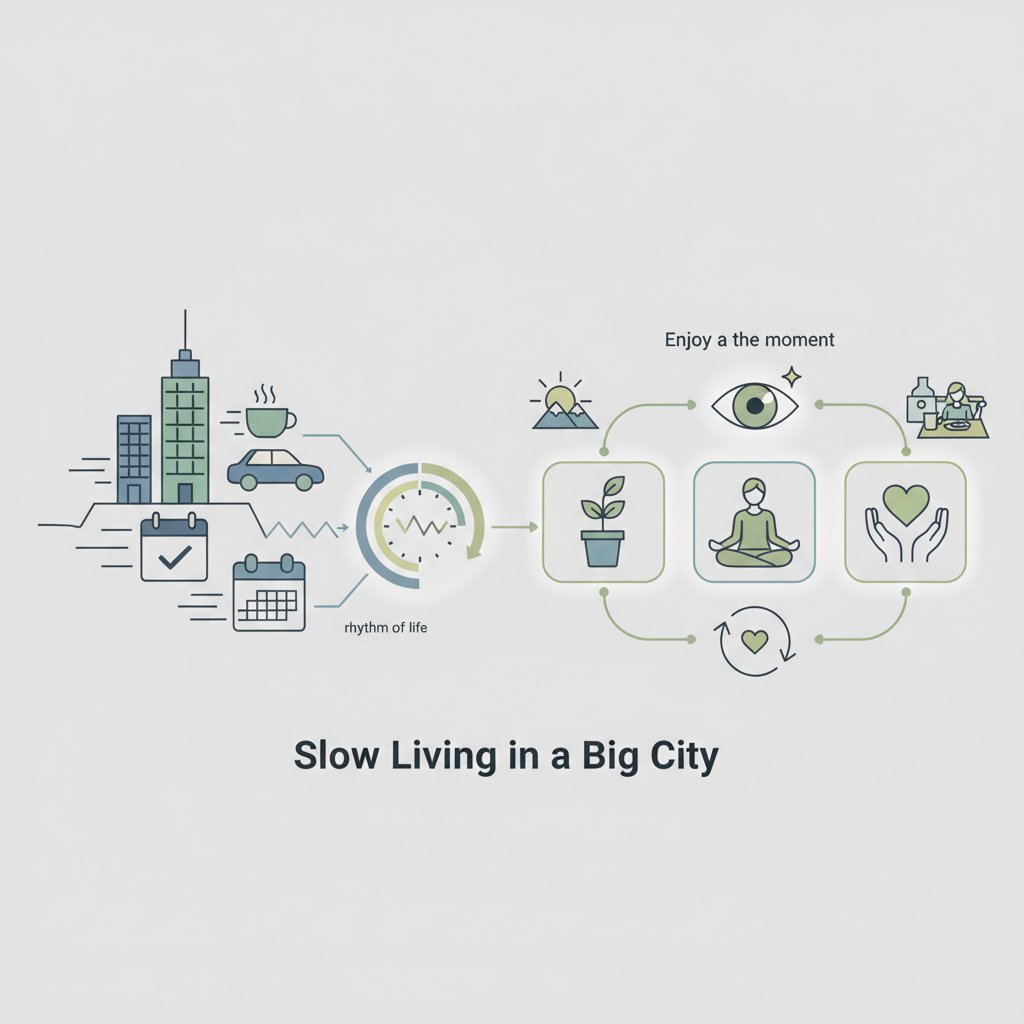 Філософія Slow Living: як сповільнитися в ритмі великого міста та насолоджуватися моментом