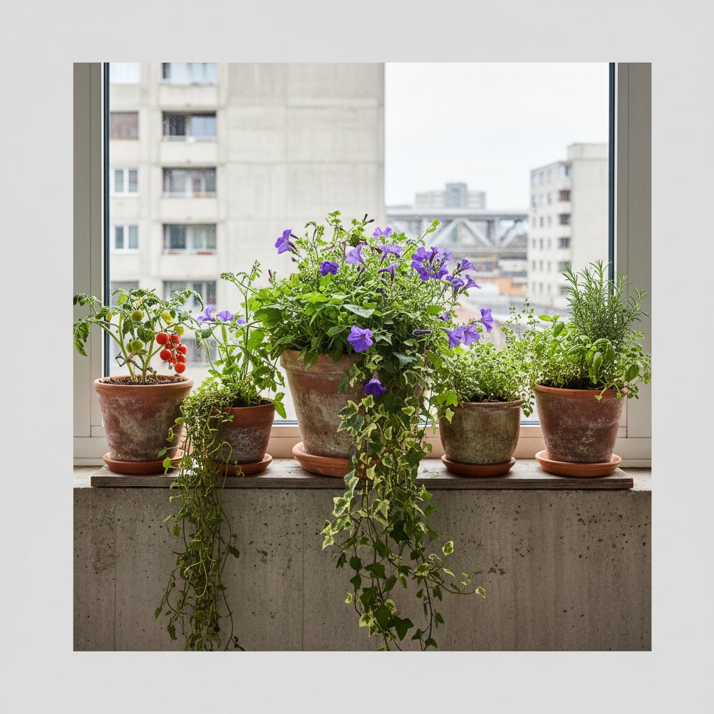Оаза в бетоні: як створити повноцінний сад на підвіконні чи балконі