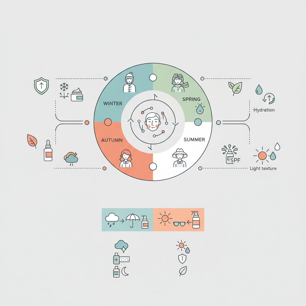 Сезонний Beauty-гардероб: Як адаптувати щоденний догляд під примхи погоди та потреби організму
