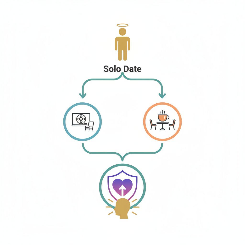 Соло-дейт: чому ходити в кіно чи кафе наодинці — це новий рівень любові до себе