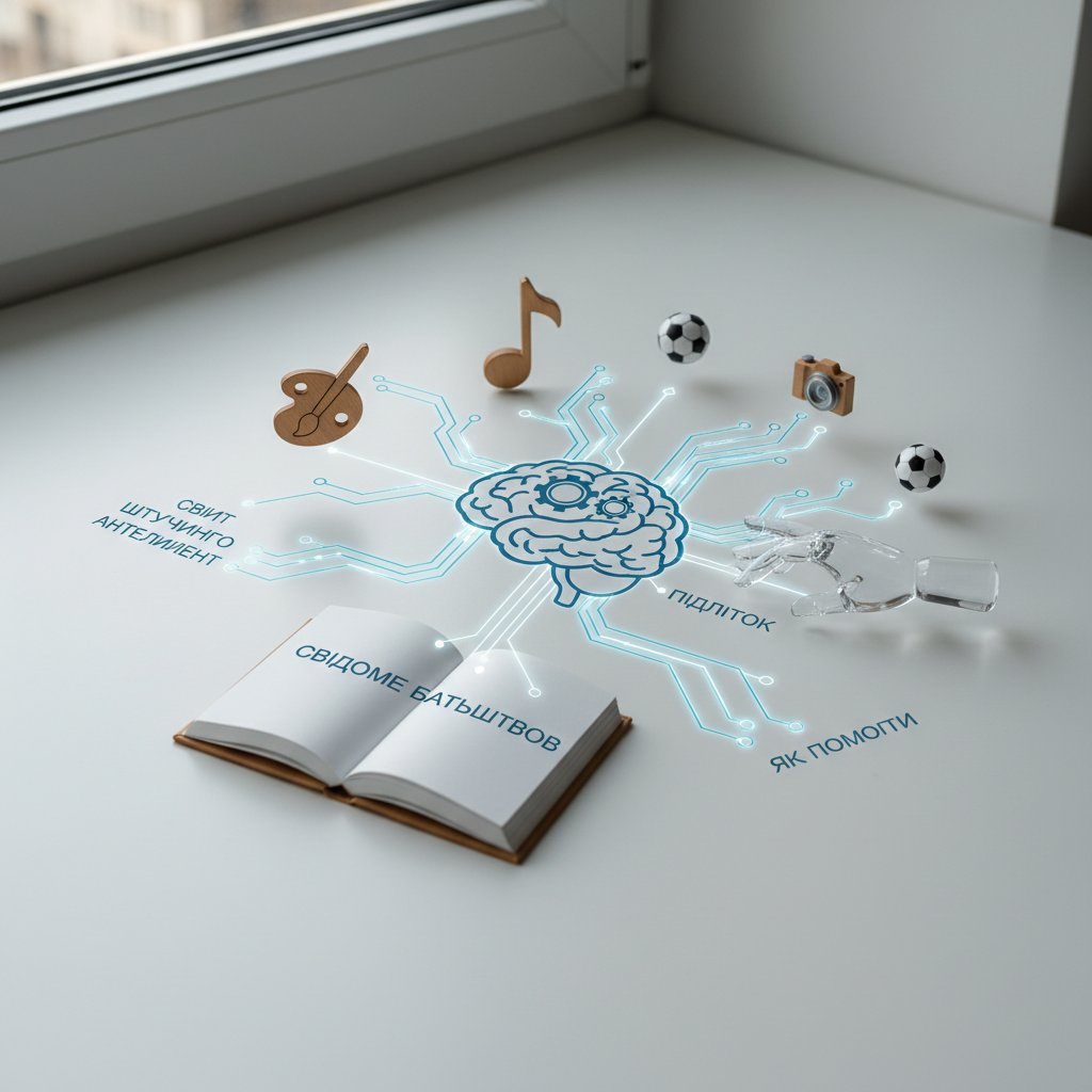 Свідоме батьківство: як допомогти підлітку знайти своє хобі у світі штучного інтелекту