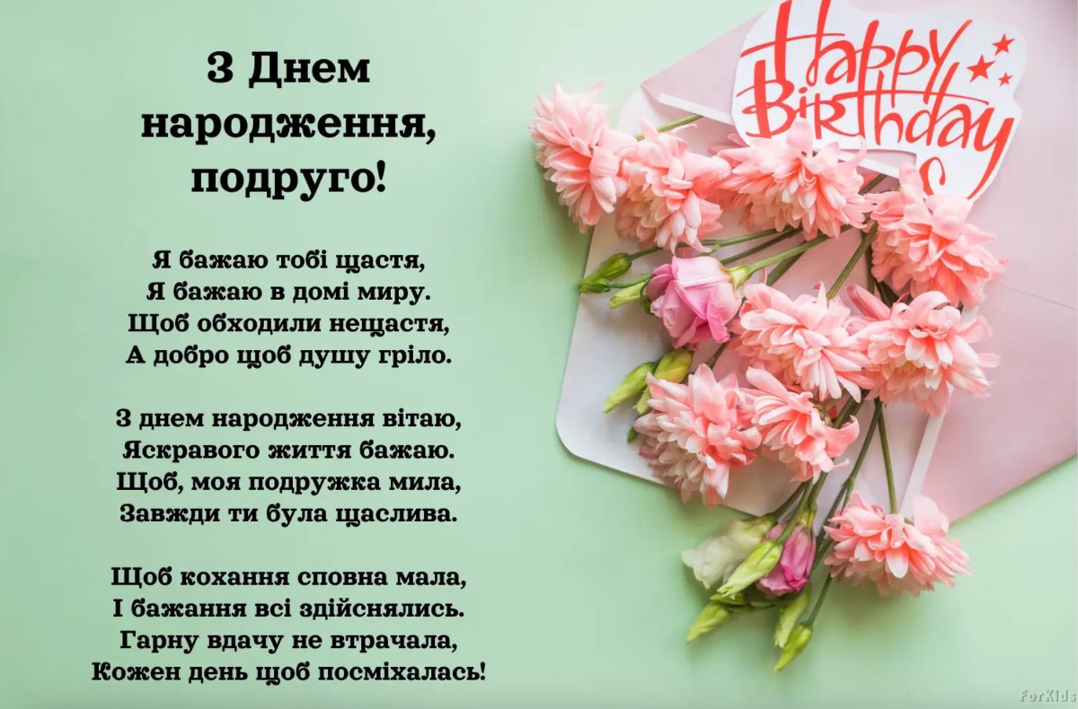 з днем народження подрузі картинки