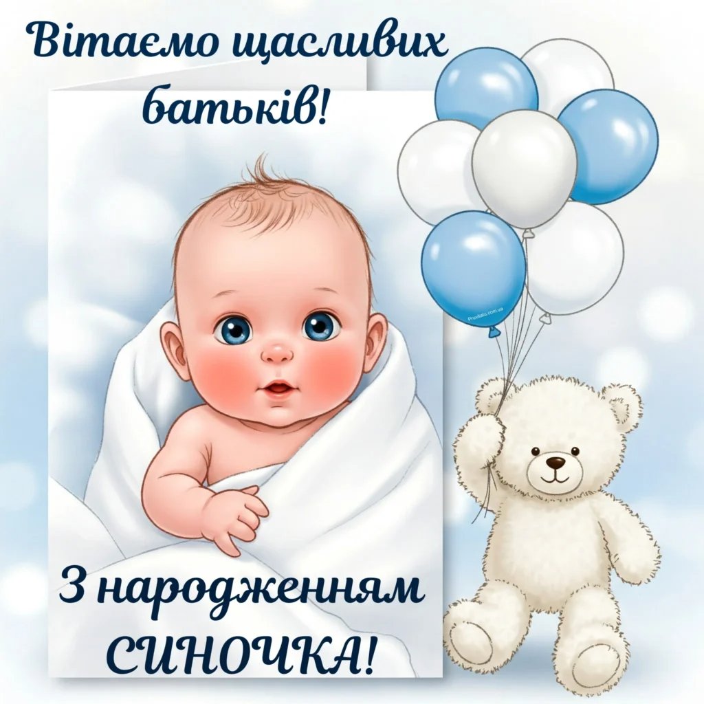 з днем народження синочка батькам
