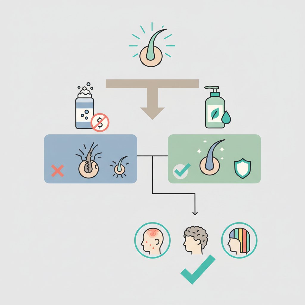 Здоров'я волосся: чому ми переходимо на безсульфатний догляд і кому це потрібно