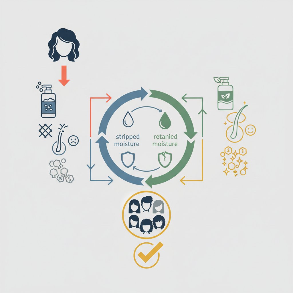 Здоров'я волосся: чому ми переходимо на безсульфатний догляд і кому це потрібно