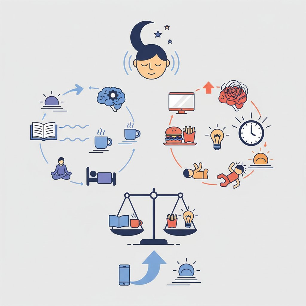 Здоровий сон: як налаштувати циркадні ритми за допомогою вечірніх ритуалів