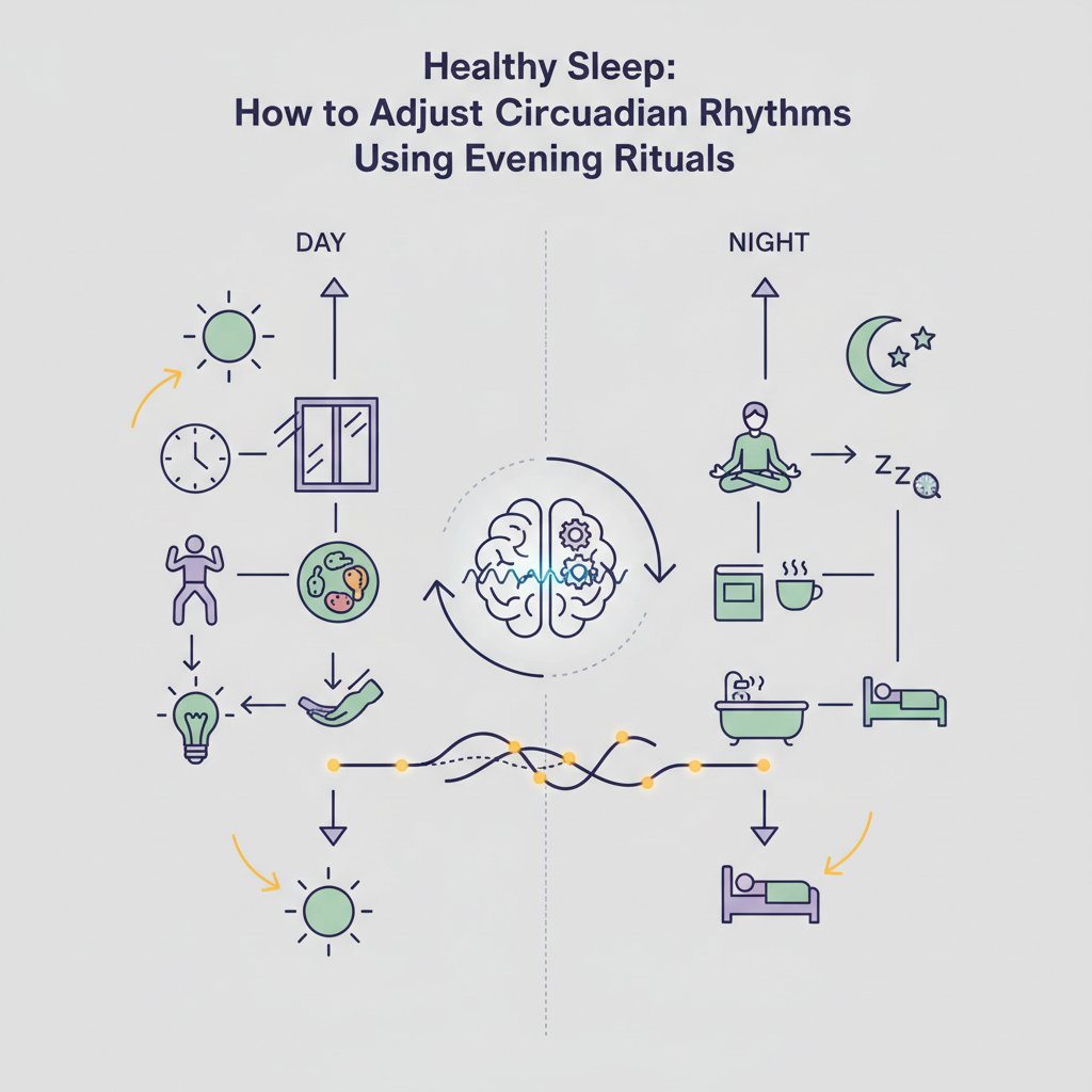 Здоровий сон: як налаштувати циркадні ритми за допомогою вечірніх ритуалів