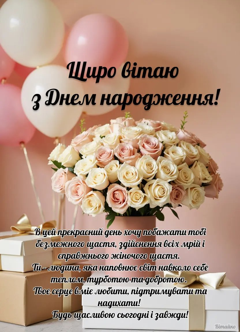 жінці картинки привітання з днем народження