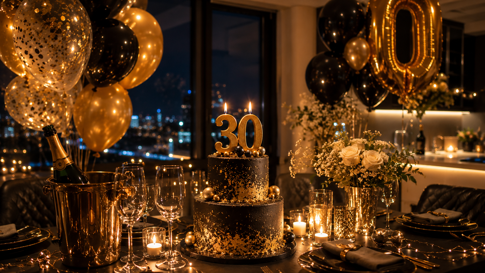 Святковий торт на 30 років