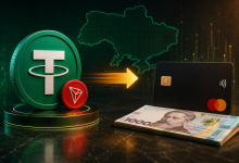 Вывод Tether TRC20 (USDT) на карту в гривнах (UAH)