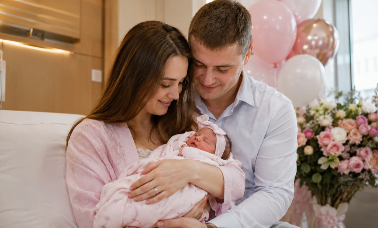 Привітання з народженням дочки